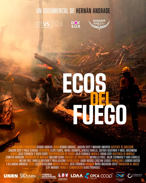 Ecos del fuego - Poster