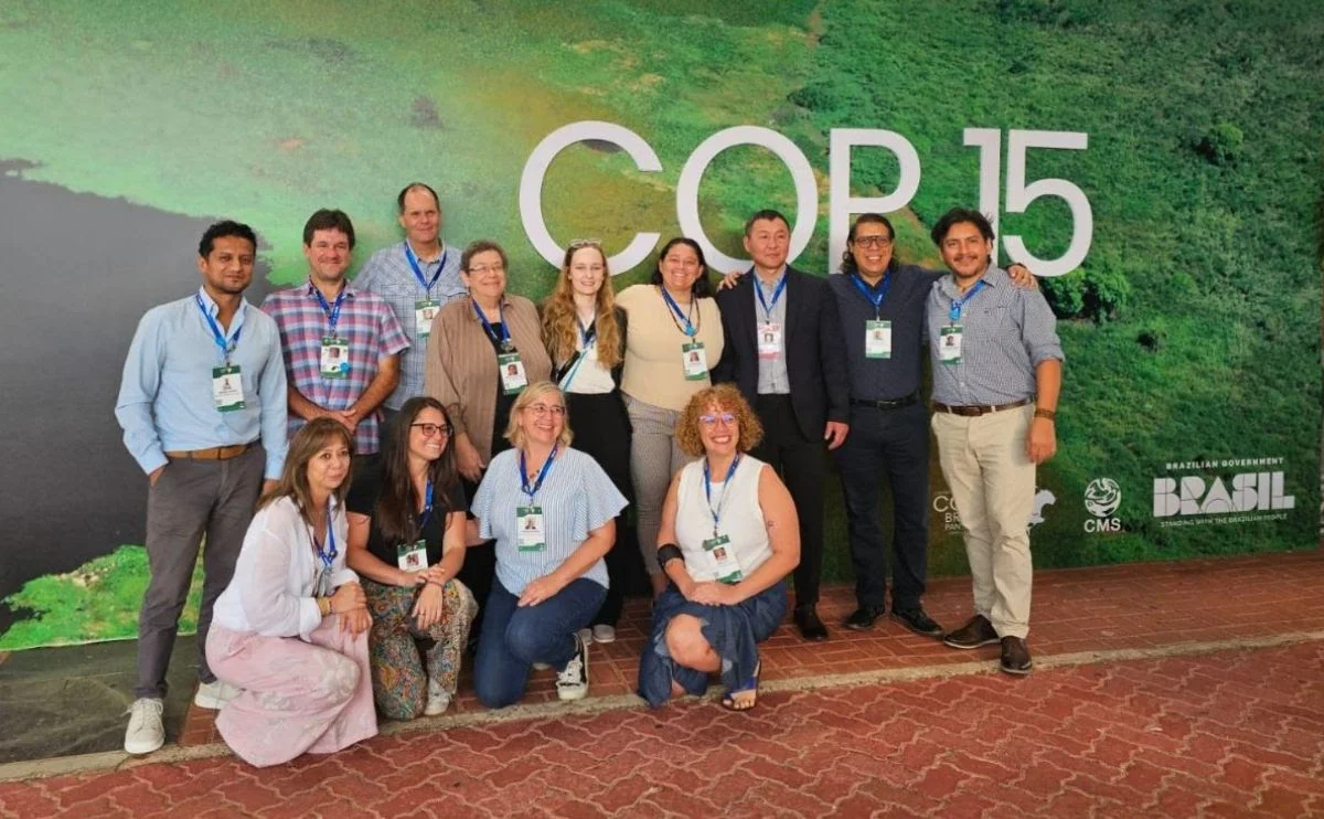Delegación de la organización WCS en la COP15 de Brasil. Crédito: Katy Puga - WCS. Más imágenes para descargar Acerca de