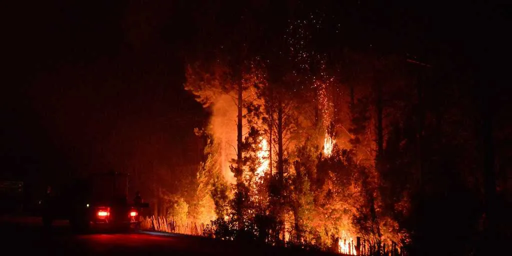 Incendios en El Bolsón