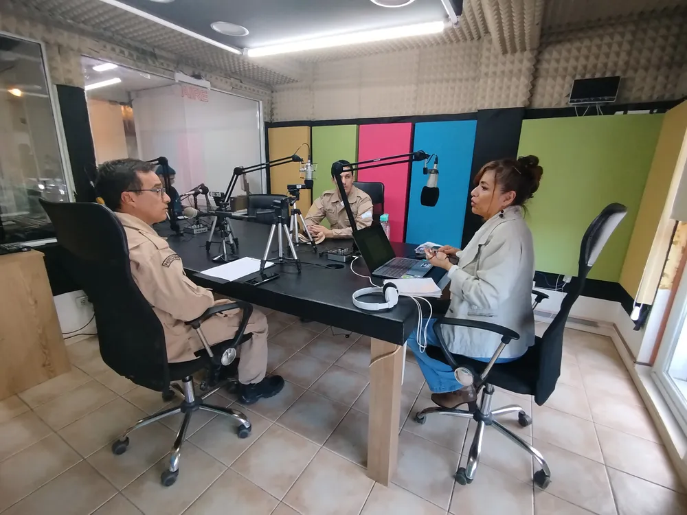 oficial principal Ramiro Ortega y el ayudante principal Diego Bagatez de Ajate