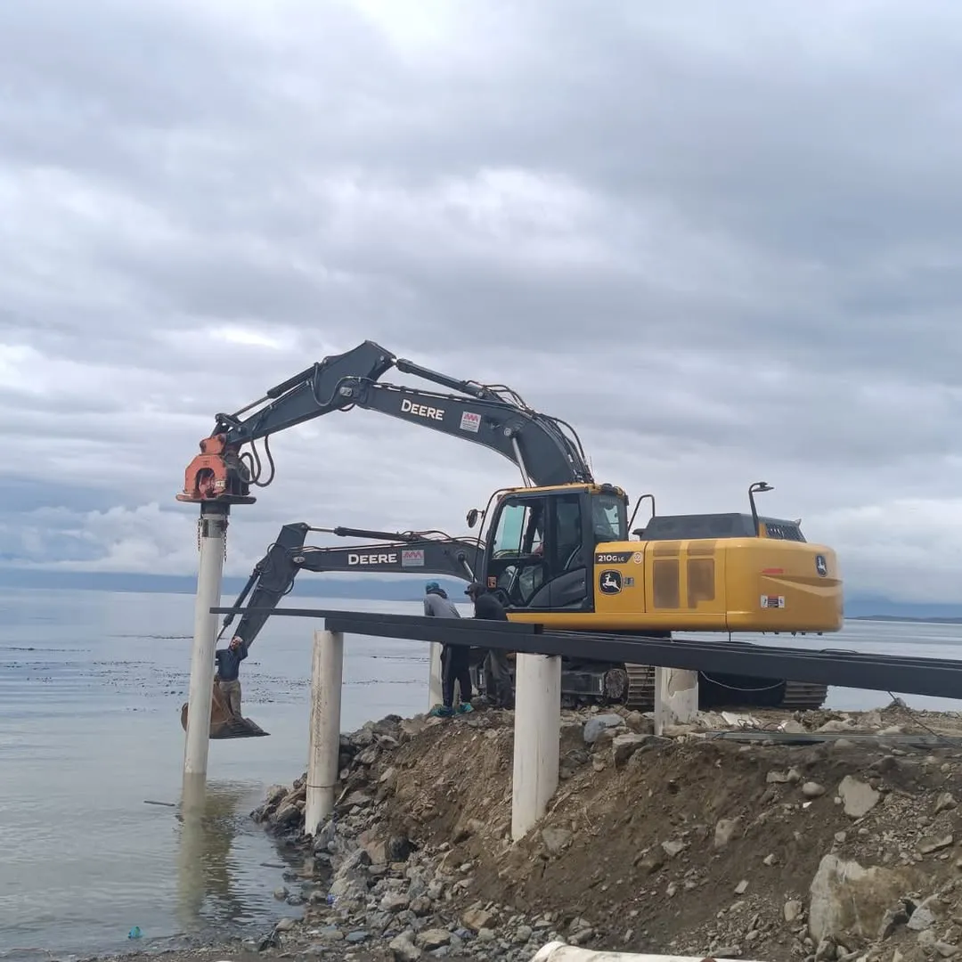 ¡Estamos trabajando en nuestro nuevo VARADERO!  El Proyecto Varadero de Los Yámanas S.A. marca un antes y un después en la industria náutica-  Galpón de 600 m² para realizar reparaciones en seco.  Infraestructura i