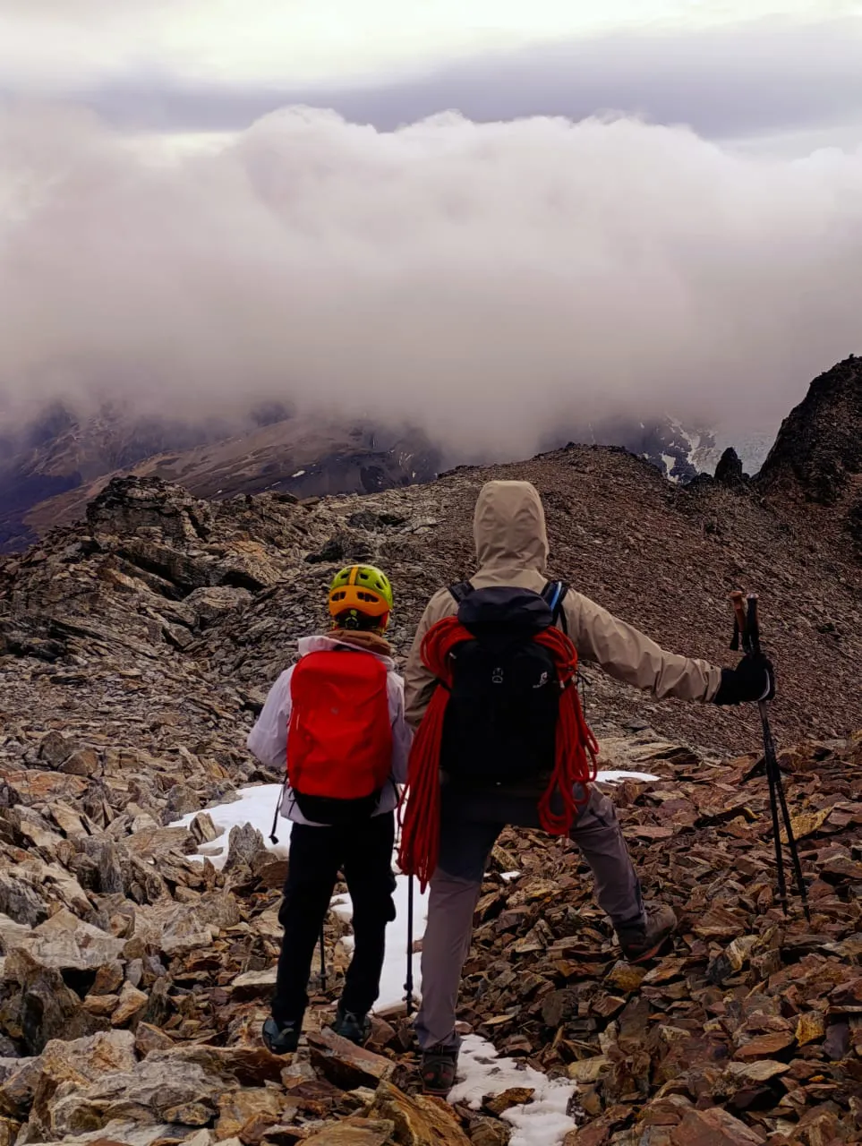 Lucas y Sergio Mingrino su padre